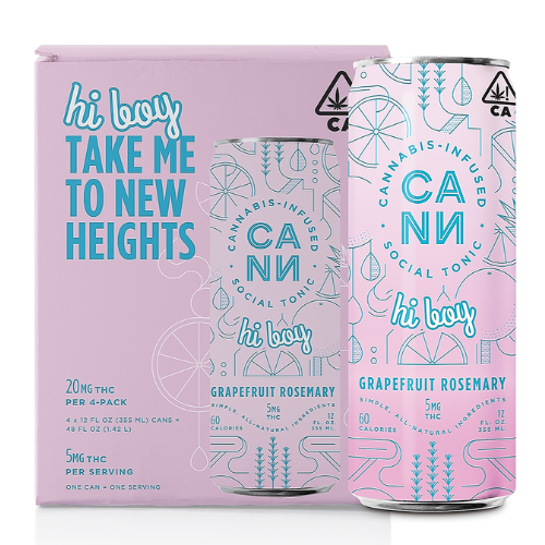 CANN Beverages - Grapefruit Rosemary | Atrium Dispensary